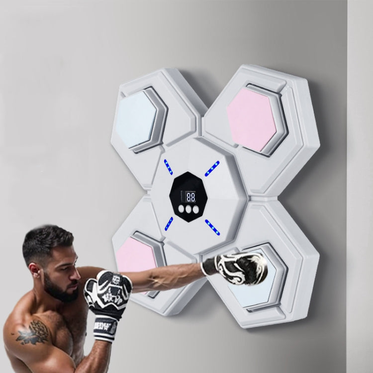 Bluetooth Music Boxing Machine Countable Rechargeable Fitness Equipment, Without Gloves Pink Blue, With Adult Gloves Pink Blue, With Child Golves Pink Blue, With Adult & Child Gloves Pink Blue, Without Gloves Blue, With Adult Gloves Blue               ...