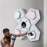 Bluetooth Music Boxing Machine Countable Rechargeable Fitness Equipment, Without Gloves Pink Blue, With Adult Gloves Pink Blue, With Child Golves Pink Blue, With Adult & Child Gloves Pink Blue, Without Gloves Blue, With Adult Gloves Blue               ...