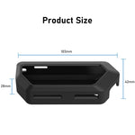 For Flipper Zero Electronic Pet Silicone Full-Cover Protective Case, Black
