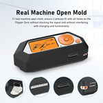 For Flipper Zero Electronic Pet Silicone Full-Cover Protective Case, Black