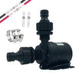 8m Lift Stainless Steel Shaft Core Brushless Motor Booster Pump, DC12V, DC24V