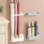 Umbrella Storage Rack Home Doorway Umbrella Drainage Holder Wall Mounted Shelf