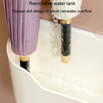 Umbrella Storage Rack Home Doorway Umbrella Drainage Holder Wall Mounted Shelf