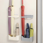 Umbrella Storage Rack Home Doorway Umbrella Drainage Holder Wall Mounted Shelf