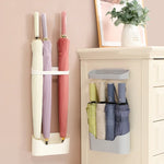 Umbrella Storage Rack Home Doorway Umbrella Drainage Holder Wall Mounted Shelf