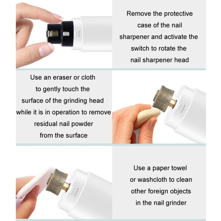 Pet Fully Automatic Nail Grinder With LED Light