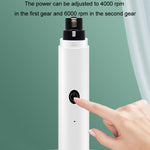 Pet Fully Automatic Nail Grinder With LED Light