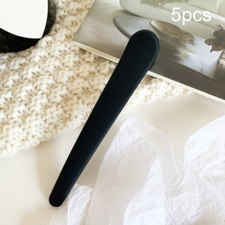 5pcs 7.8cm Duckbill Clip Straight Bangs Clip Simple Personalized Side Clip