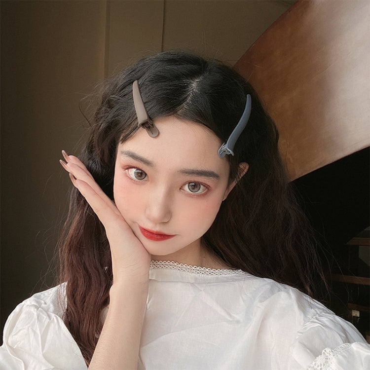 5pcs 7.8cm Duckbill Clip Straight Bangs Clip Simple Personalized Side Clip