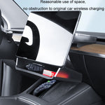 For Tesla Model Y/3 Screen Storage Box, Model Y/3 Translucent Black + Black, Model Y/3 Translucent White + White, 2024 Model 3 Translucent Black + Black