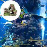 Aquarium Aquascape Accessories Resin Fish Tank Wigwam Landscape Decoration, Model A, Model B, Model C, Model D