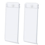 Support de béquille arrière de rechange pour console Nintendo Switch (lot de 2), blanc transparent, noir, blanc, rouge, bleu