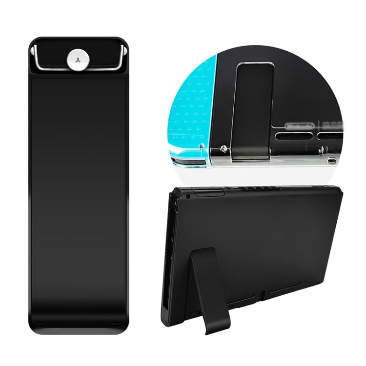 Support de béquille arrière de rechange pour console Nintendo Switch (lot de 2), blanc transparent, noir, blanc, rouge, bleu