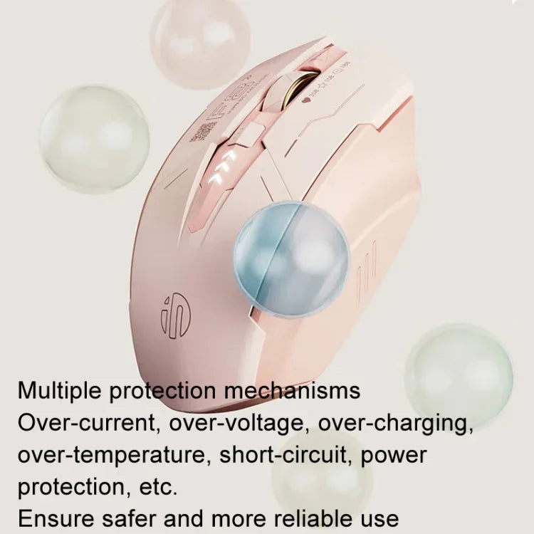Inphic F8 2.4G Wireless Mute Charging Computer Gaming Mouse, F8
