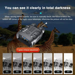 2.4-Inch Screen 5X Zoom HD 1080P Binocular Infrared Night Vision Device, D18