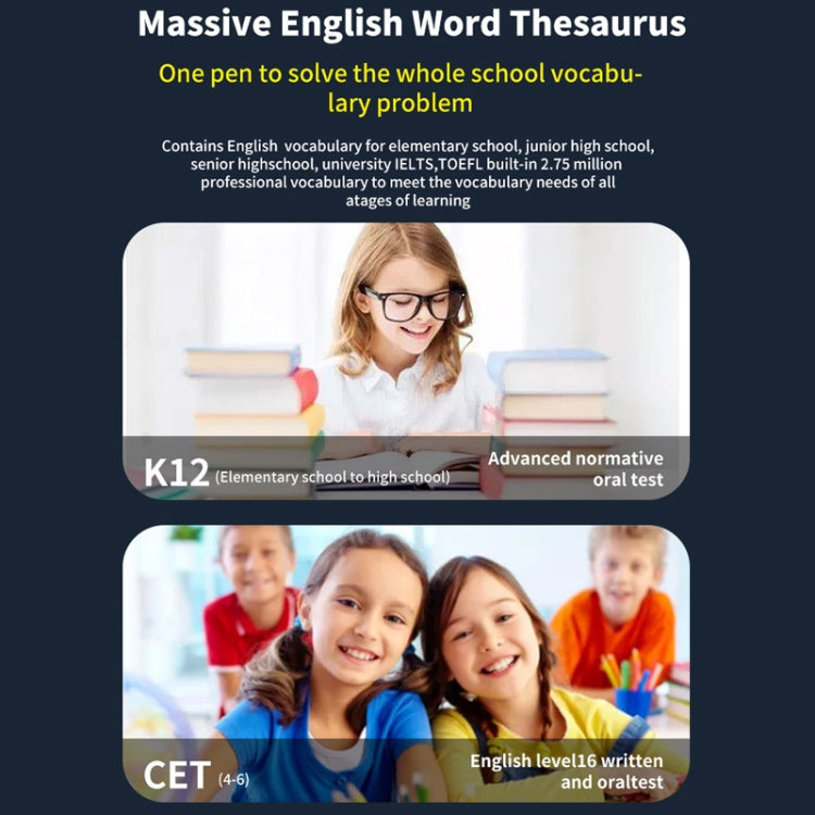 International Version Multi-language Scanning Offline Intelligent Simultaneous Translation Pen