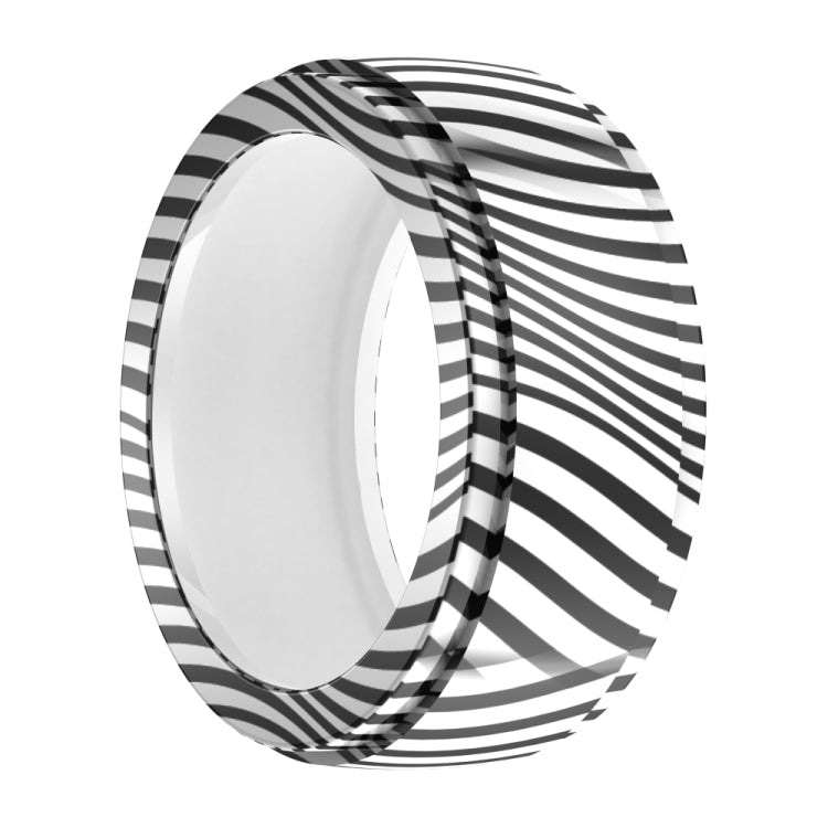 For Samsung Galaxy Ring / Oura Ring Silicone Elastic Printing Cover Scratch Resistant Case, S, M