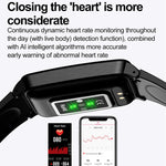 Uric Acid Blood Lipid Noninvasive Blood Sugar Heart Rate Oxygen Temperature Monitoring Smart Healthy Sports Bracelet