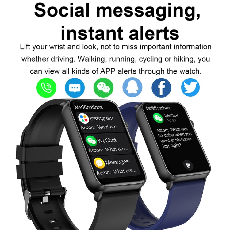 Smart Watch Ring ECG Temperature Heart Rate Blood Pressure Health Bluetooth Talking Watch, Black Silicone, Red Silicone, Blue Silicone, Black Leather, Brown Leather