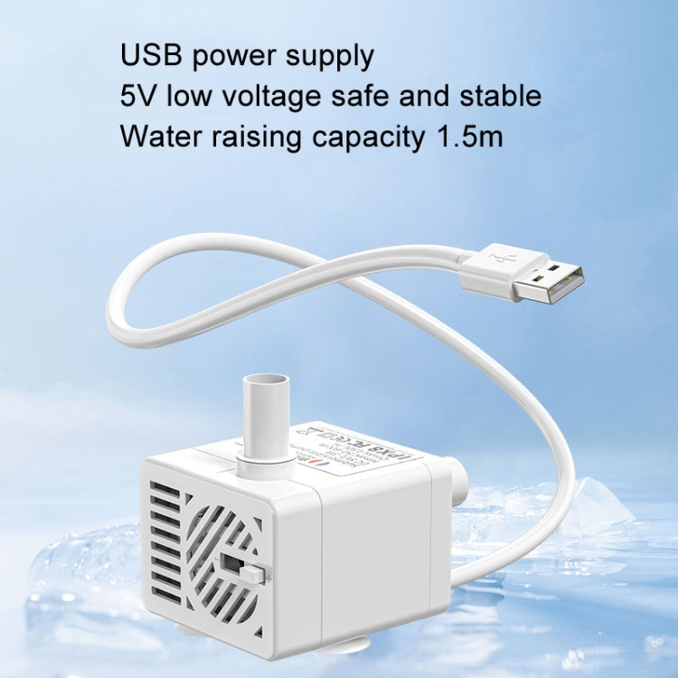 مضخة موزع مياه للحيوانات الأليفة USB من Innovator Group 5V مضخة مياه DC بدون فرشاة صامتة، تصريف أوتوماتيكي + أنبوب 1م، تصريف أوتوماتيكي + أنبوب 2م، إيقاف تشغيل عند عدم وجود ماء + أنبوب 1م، إيقاف تشغيل عند عدم وجود ماء + أنبوب 2م