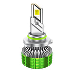 Pair 100W LED Double Copper Tube Aluminum Alloy Waterproof Car Headlight, 9005, 9006, 9012, H1, H4, H7, H11