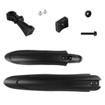 Bike Fenders Set Widen Lengthen Bicycle MTB Front Rear Quick Release Mudguard, 08CY0006, 08CY0007, 08CY0008
