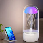 Portable Colorful Atmosphere Light Jellyfish Rhythmic Bluetooth Speaker, K19