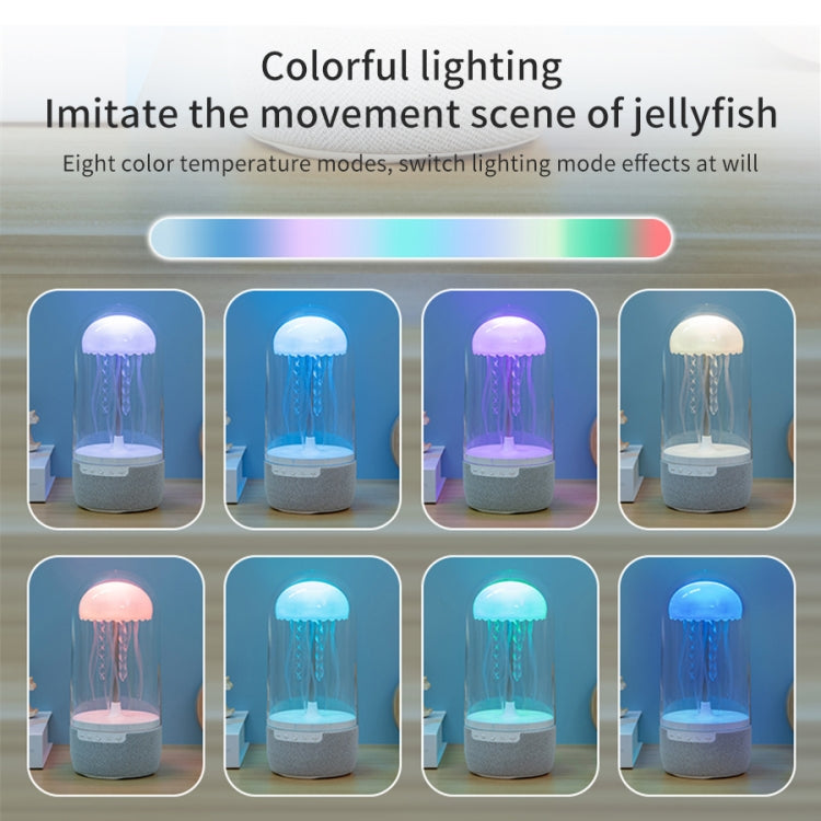 Portable Colorful Atmosphere Light Jellyfish Rhythmic Bluetooth Speaker, K19