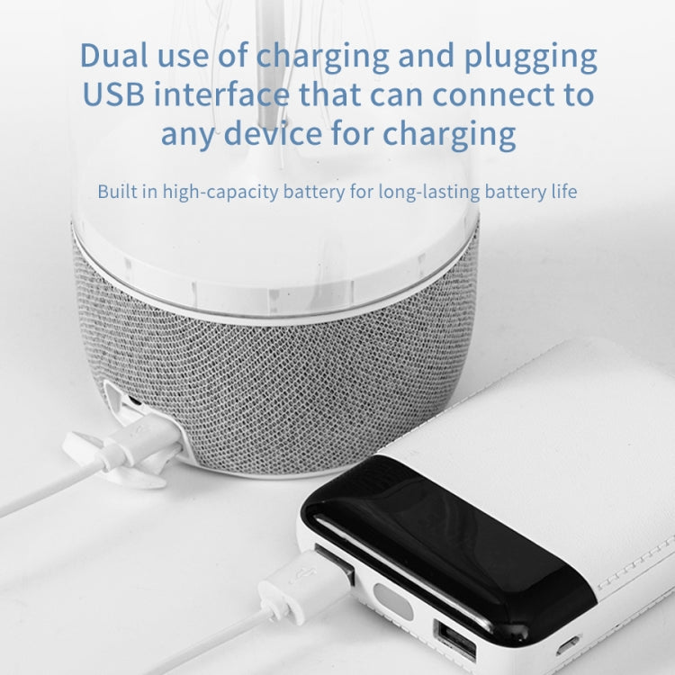 Portable Colorful Atmosphere Light Jellyfish Rhythmic Bluetooth Speaker, K19