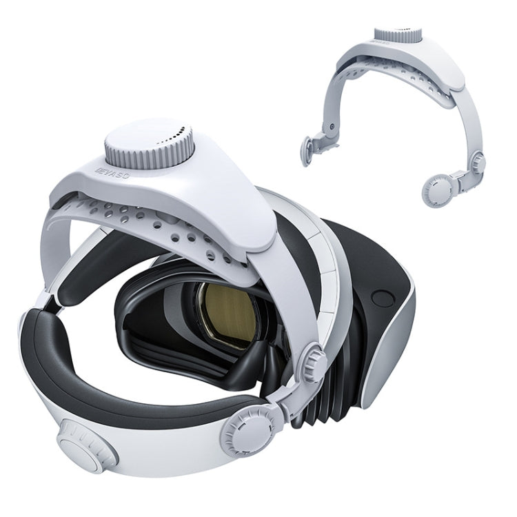 DEVASO For PlayStation VR 2 Elite Headband Non-Slip Comfortable Weight Reducing Headband, For PlayStation VR 2 ABS