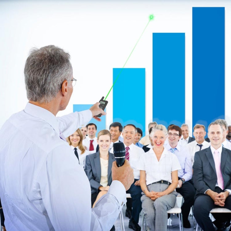 Doosl DSIT037 300m Long Distance Laser Remote Control Green Light Page Turner, DSIT037