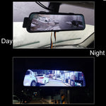 Car HD WIFI Interconnected Triple Camera Driving Recorder, With GPS, WIFI Interconnection, With Right Blind Spot System