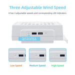 For XBOX Series S Console Side-mounted Cooling Fan RGB Color Light Radiator, For XBOX Series S