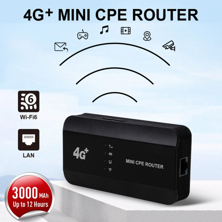 راوتر واي فاي 6 4G قابل للتوصيل، نقطة اتصال لاسلكية محمولة LTE، M10-EW