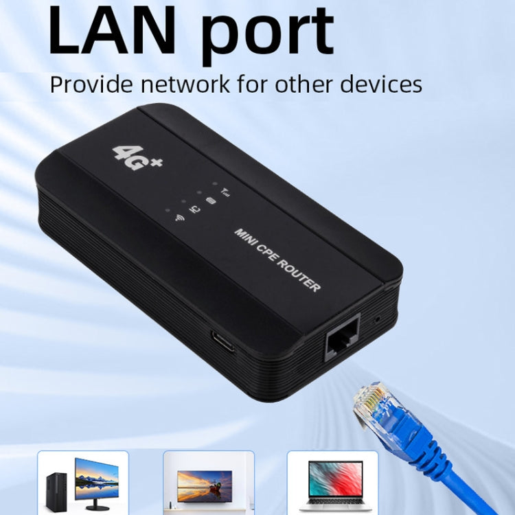 راوتر واي فاي 6 4G قابل للتوصيل، نقطة اتصال لاسلكية محمولة LTE، M10-EW