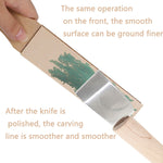 DIY Leather Tool Double Sided Sharpening Board