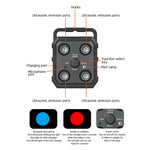 AI Intelligent Recognition Ultrasonic Bark Stopper Portable Dog Training Device Repellent, Black