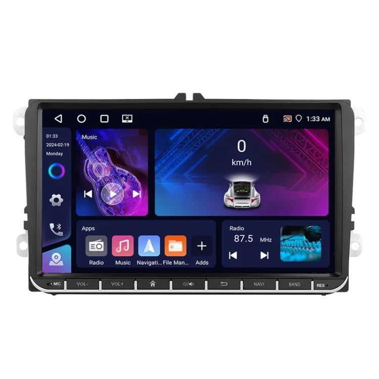 For Volkswagen 4+64G Multimedia Player Android 13 System, 7-inch, 9-inch