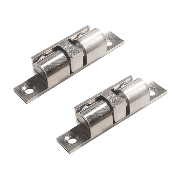 2pcs Cabinet Magnetic Spring Buckle Ball Door Sucker, Small Gold, Medium Gold, Large Gold, Extra Large Gold, Small Silver, Medium Silver, Large Silver, Extra Large Silver