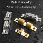 2pcs Cabinet Magnetic Spring Buckle Ball Door Sucker, Small Gold, Medium Gold, Large Gold, Extra Large Gold, Small Silver, Medium Silver, Large Silver, Extra Large Silver