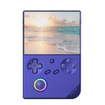 Console de jeu portable rétro ANBERNIC RG40XXV avec écran HD vertical, joystick et éclairage d'ambiance. Disponible en 64 Go, 64 Go + 128 Go et 64 Go + 256 Go.