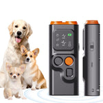 Ultrasonic Dual Head Dog Repeller Bark Stopper With High Power LED Flash Light, P7