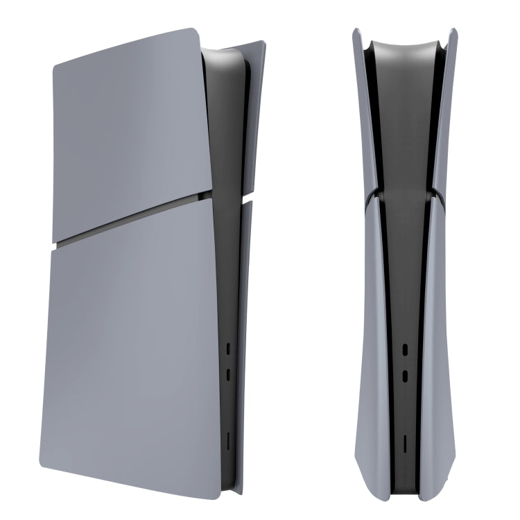 Coque de remplacement amovible pour PS5 Slim, disponible en noir (édition disque), blanc (édition disque), gris (édition disque) et gris (édition numérique).