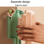 Cats Corner Self-Exciting Ice-Cream Scrubber Pet Massage Brush Toy, Simple Model, Feather Model, Peppermint Ball Model