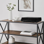 For Audio-Technica AT-LP60XBT Flannel Dust Cover Vinyl Record Player Elastic Band Case, Dust Cover