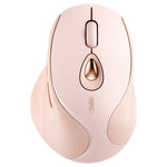 Inphic DR801 2.4G+Bluetooth 5.0/4.0 Wireless Mouse USB Tri-Mode Mute Rechargeable Girls Office Home Gaming Mouse