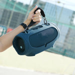 For JBL Xtreme 4 Speaker Silicone Case with Decompression Carrying Strap Portable Protective Shell, With Handle Black, With Handle Blue, With Handle Green