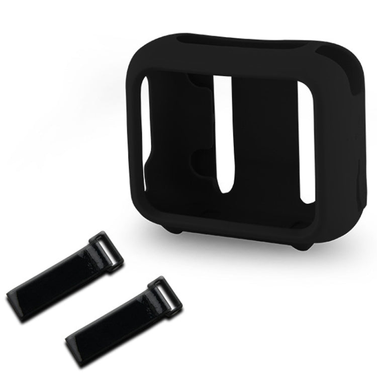 For JBL Go 4 Speaker Silicone Cover With Fixing Strap for Bike Golf Cart