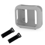 For JBL Go 4 Speaker Silicone Cover With Fixing Strap for Bike Golf Cart