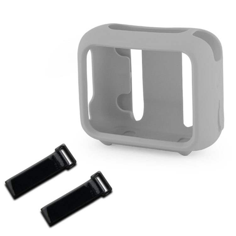 For JBL Go 4 Speaker Silicone Cover With Fixing Strap for Bike Golf Cart